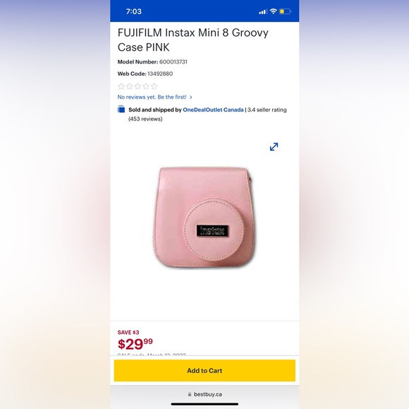 Insta Mini 8 Camera - Picture 9 of 10